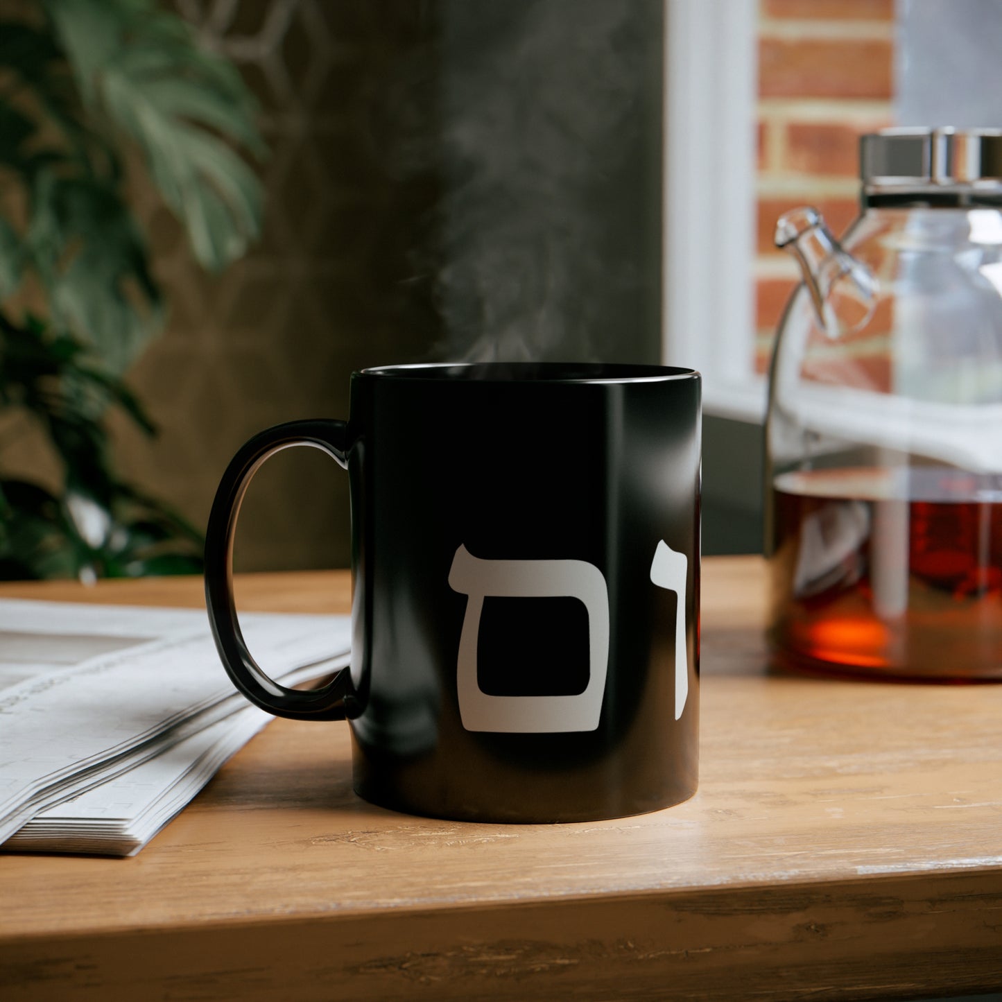 11oz Black Mug